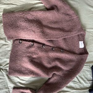 Aritzia Brown Cardigan